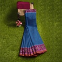 Hancrafted Semi Ikat Silk Patola Saree