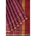 Hancrafted Semi Ikat Silk Patola Saree