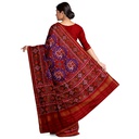 Hancrafted Semi Ikat Silk Patola Saree