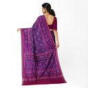 Hancrafted Semi Ikat Silk Patola Saree