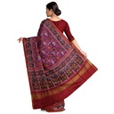 Hancrafted Semi Ikat Silk Patola Saree