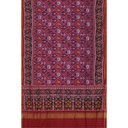 Hancrafted Semi Ikat Silk Patola Saree