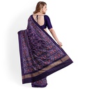Hancrafted Semi Ikat Silk Patola Saree