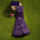 Hancrafted Semi Ikat Silk Patola Saree