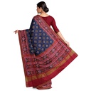Hancrafted Semi Ikat Silk Patola Saree
