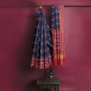 Hancrafted Semi Ikat Silk Patola Saree