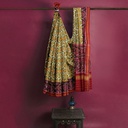 Hancrafted Semi Ikat Silk Patola Saree