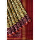 Hancrafted Semi Ikat Silk Patola Saree