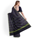 Hancrafted Single Ikat Cotton Saree