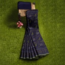 Hancrafted Single Ikat Cotton Saree
