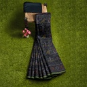 Hancrafted Single Ikat Cotton Saree