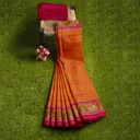 Handloom Single Ikat Silk Patola Saree