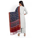 Handwoven Double Ikat Patola Dupatta