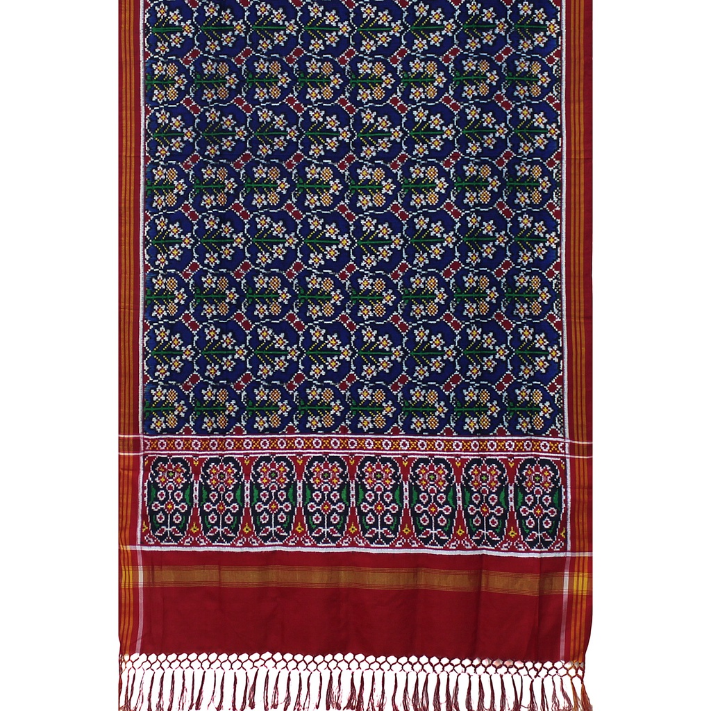 Handwoven Double Ikat Patola Dupatta