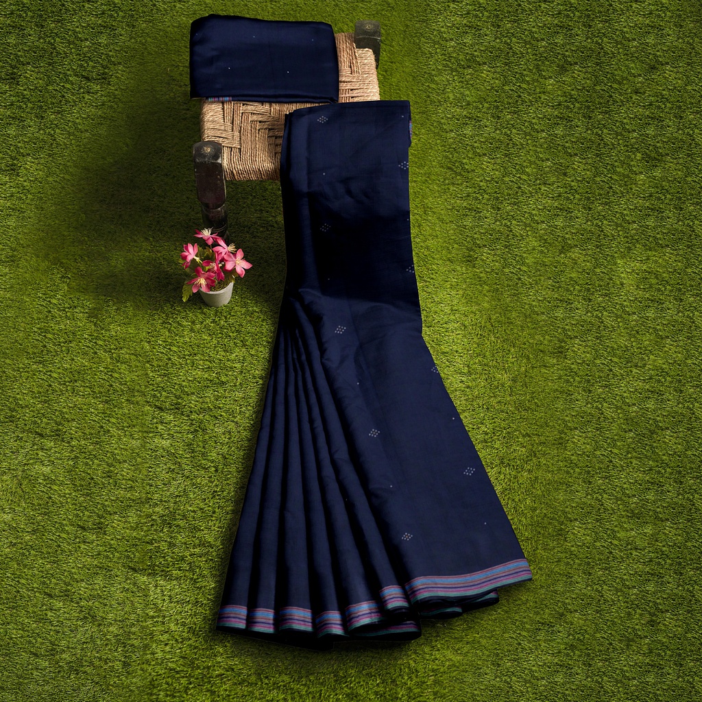 Handwoven Tangaliya Cotton Saree