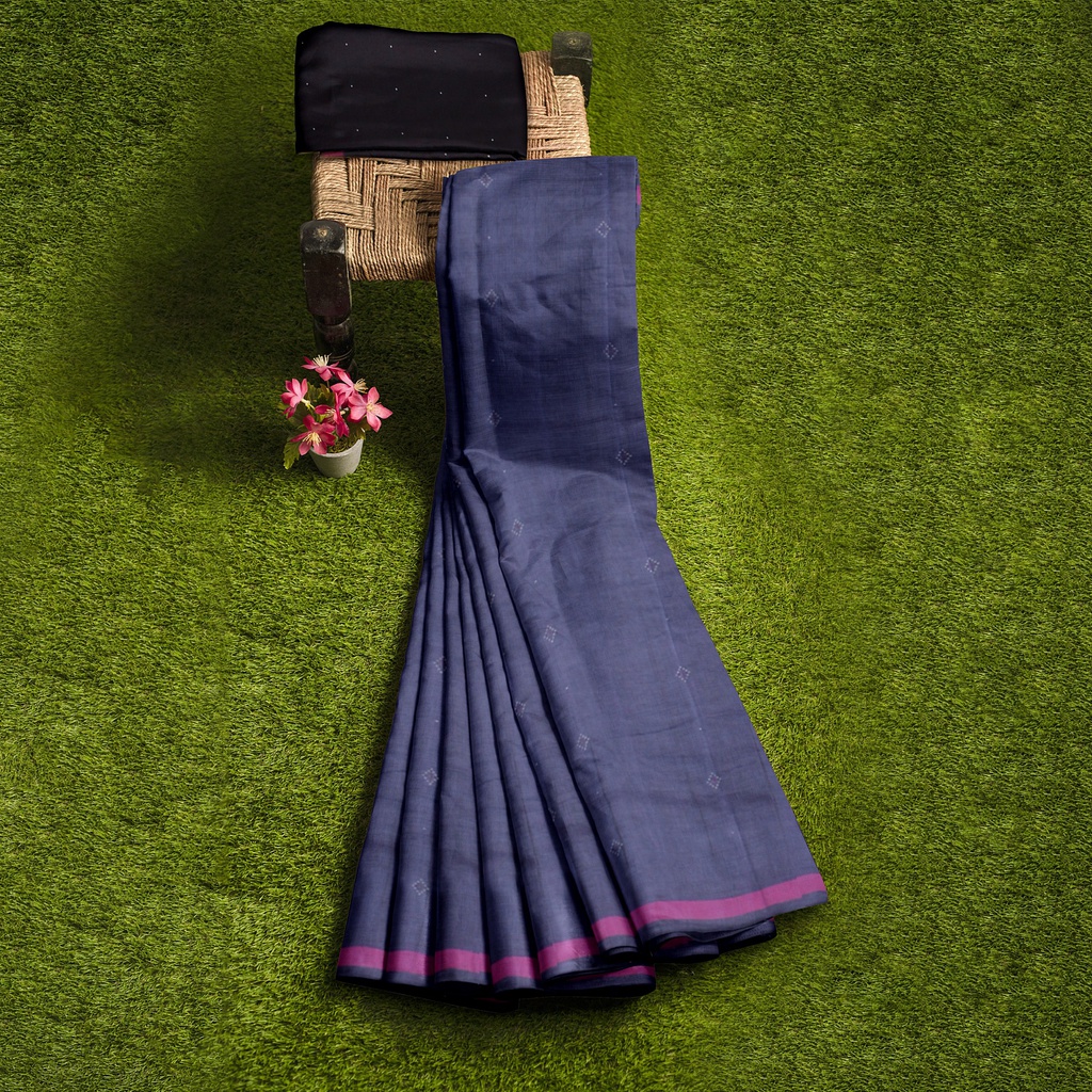 Handwoven Tangaliya Cotton Saree