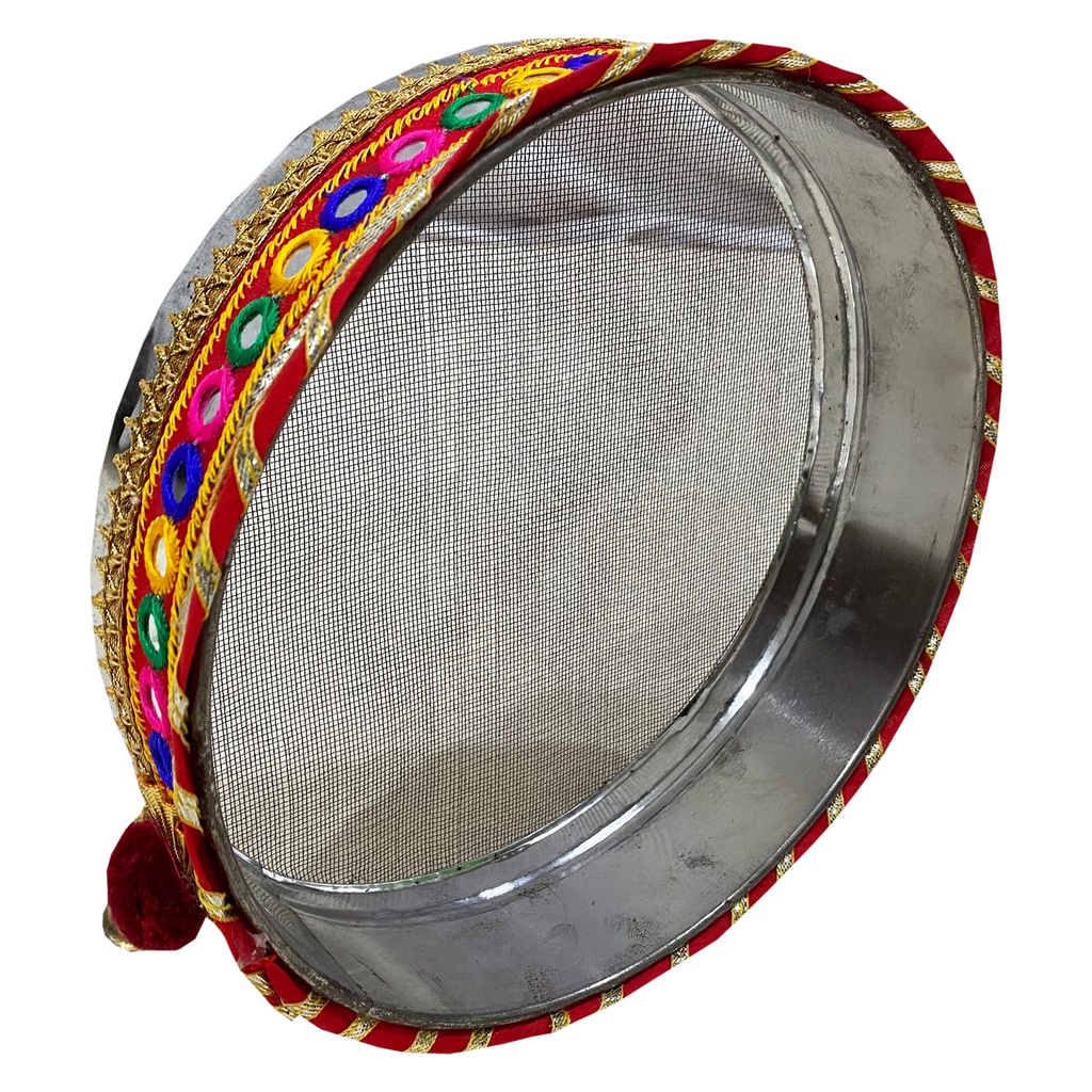 Handmade Decorative Karwa Chauth Pooja Thali Set