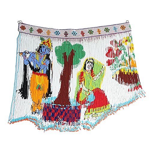 Handmade Multicolour Beadwork Toran/Door Valance