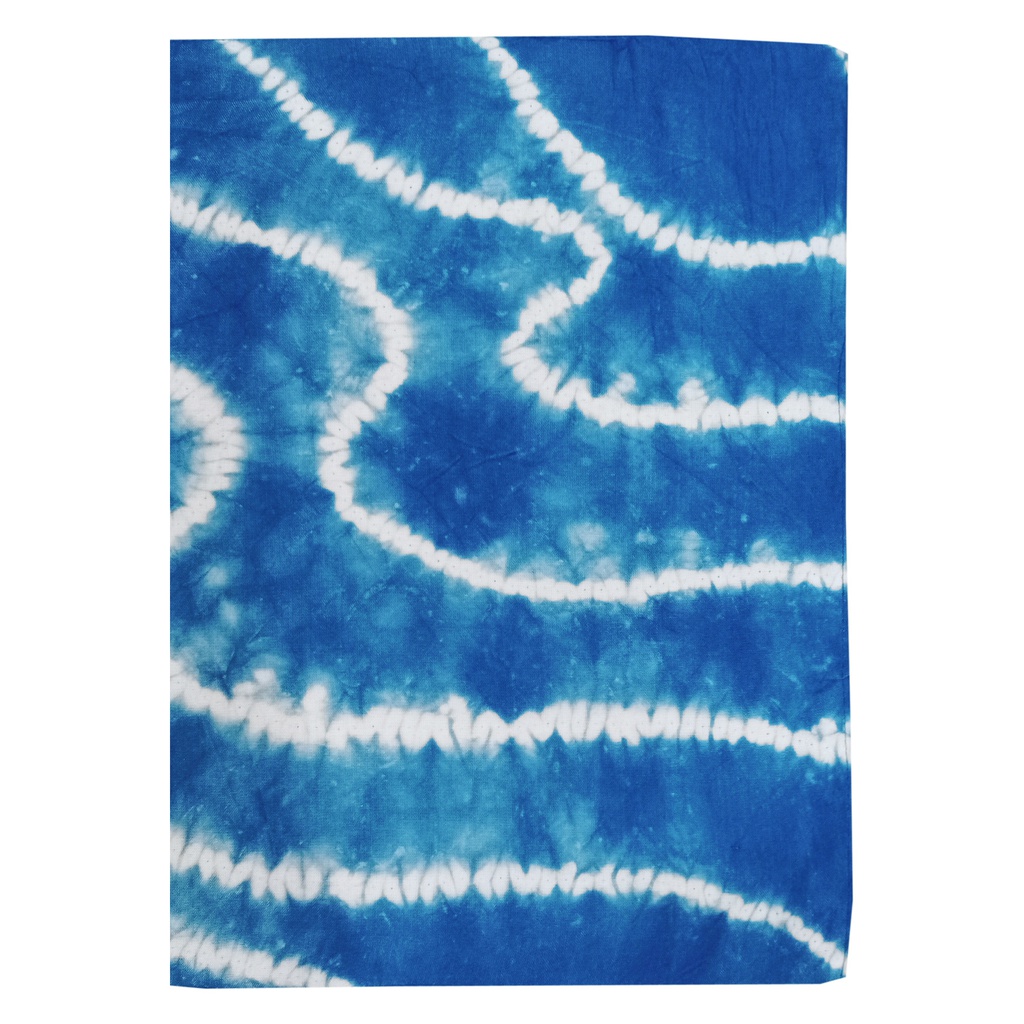 Handmade Blue Shibori Table Placemats (Set of 6)