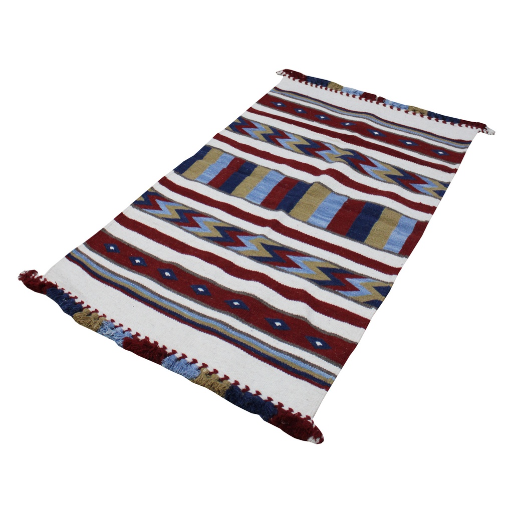 Handmade Multicolor Kharad Carpet/ Rugs