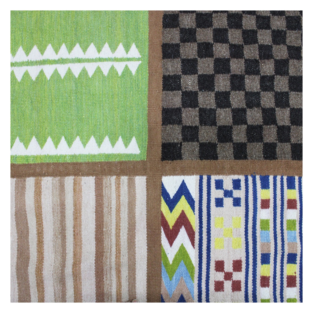 Handmade Multicolor Kharad Carpet/ Rugs