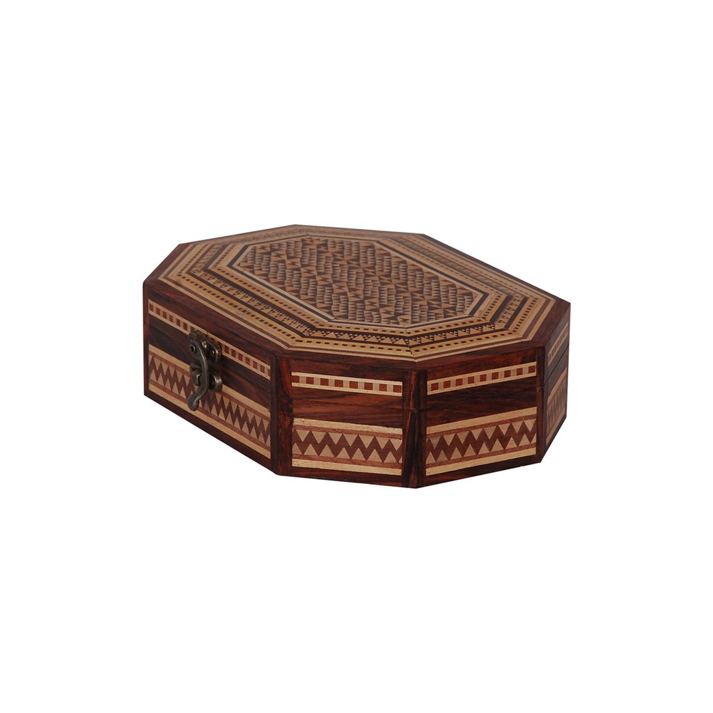 Handcrafted Sadeli Work Multipurpose Decorative Wooden Box (copy)