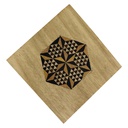 Handcrafted Sadeli Work Multipurpose Wooden Paperweight
