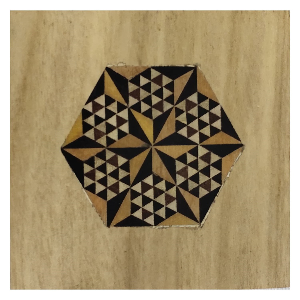 Handcrafted Sadeli Work Multipurpose Wooden Paperweight