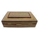 Handmade Sadeli Work Multipurpose Decorative Wooden Box