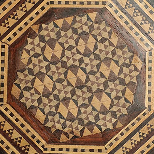 Handmade Sadeli Work Wooden Octagonal Box