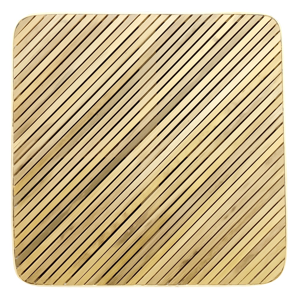 Handmade Square Bamboo Flat Tray