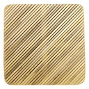 Handmade Square Bamboo Flat Tray