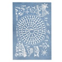 Handmade Blue Warli Painting