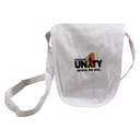 Handmade White Statue of Unity Sling Bag