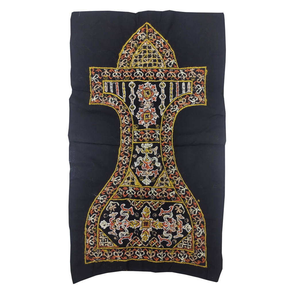 Multicolor Hand Embroidered Yoke