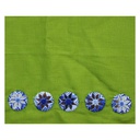 Handmade Cotton Mirror Work Kurti Material