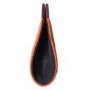 Handcrafted Orange Embroidered Clutch