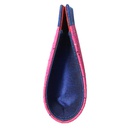 Handcrafted Pink Embroidered Clutch