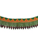 Handmade Green Beaded Choker Necklace Set