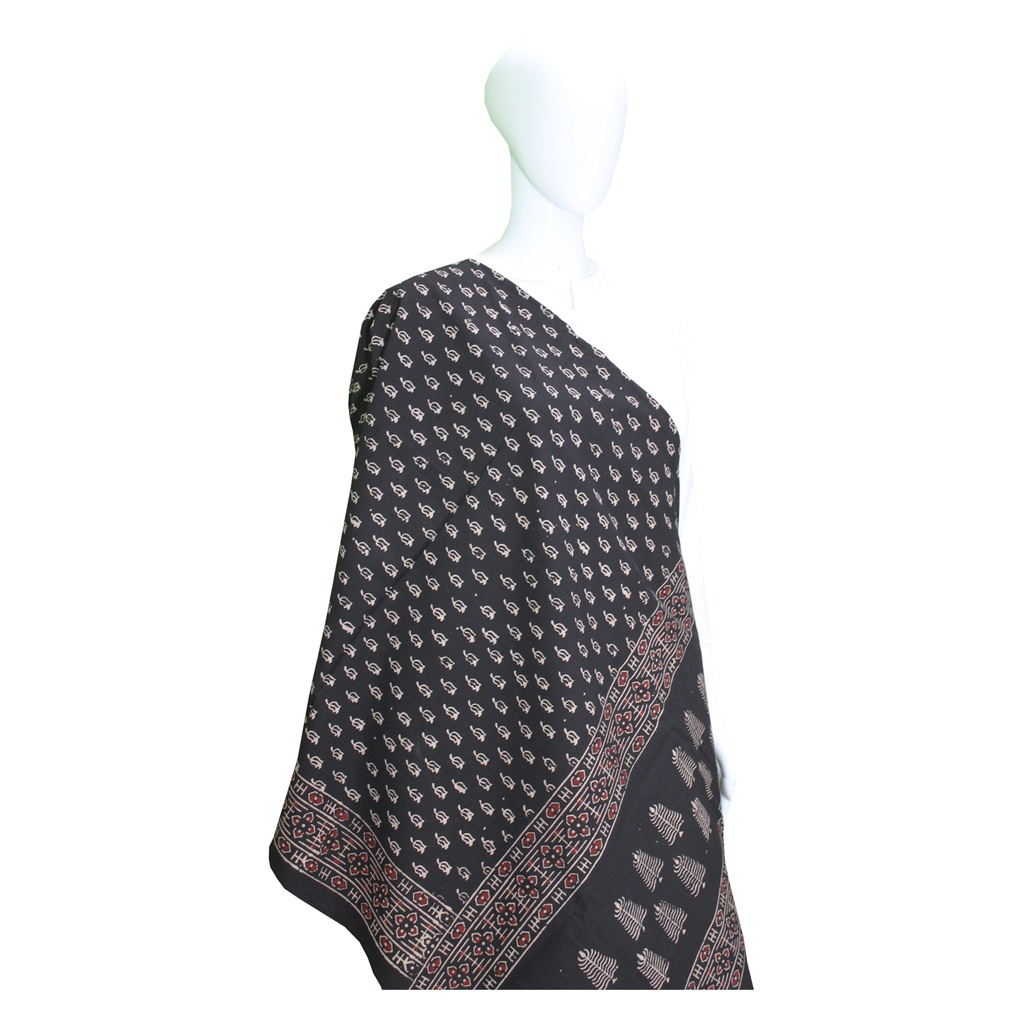 Cotton Hand Block Print Dupatta