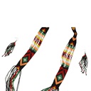 Handmade Multicolor Beaded Multi-Strand Necklace Set