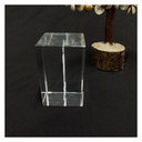 Handcrafted Statue of Unity Crystal Paperweight