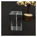 Handcrafted Statue of Unity Crystal Paperweight