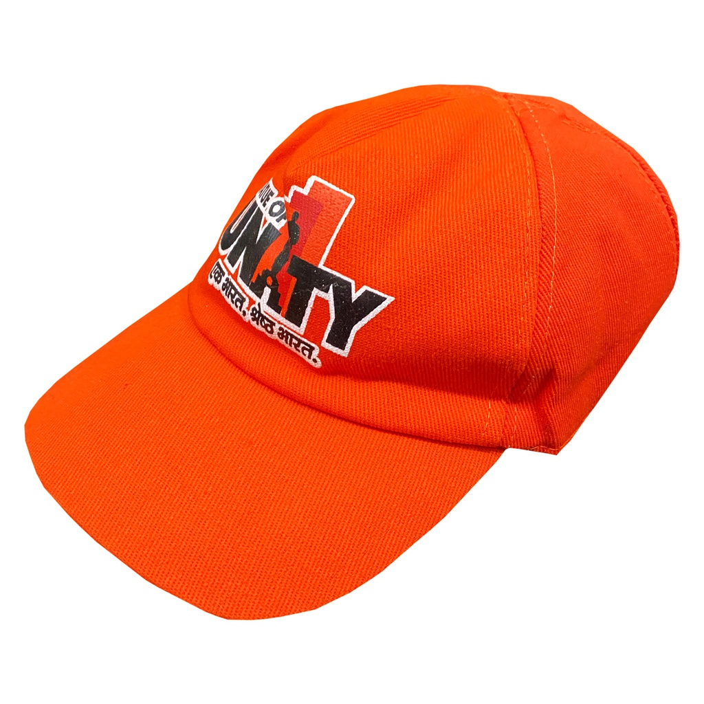 Handmade Orange Cotton Cap