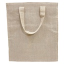 Handmade Jute Laptop Bag - Yellow