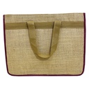 Handmade Plain Jute Office Bag