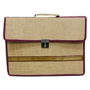 Handmade Plain Jute Office Bag