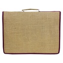 Handmade Plain Jute Office Bag