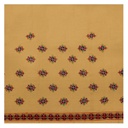 Yellow Hand Embroidered Unstitched Blouse Material