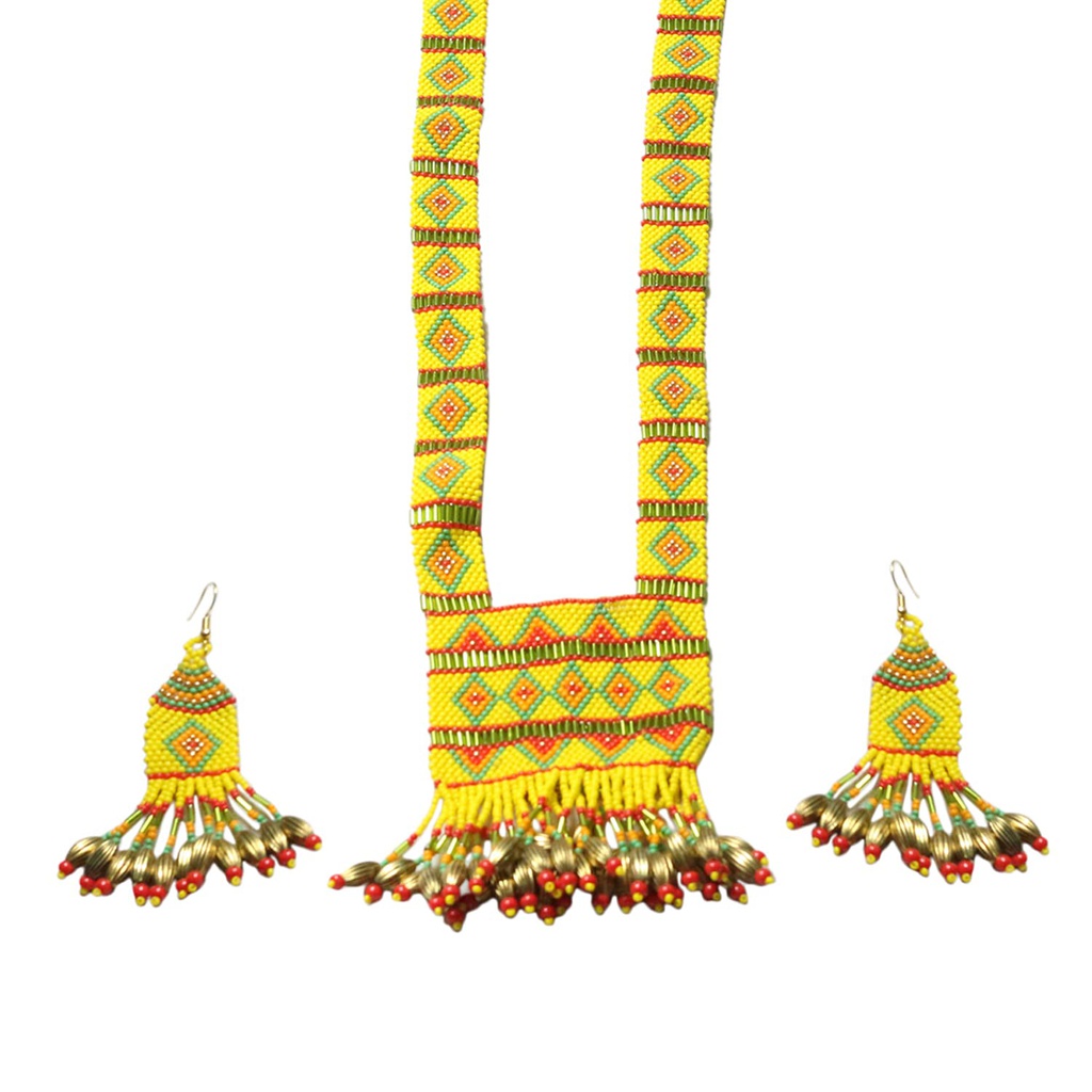 Handmade Beaded Strand Necklace Set